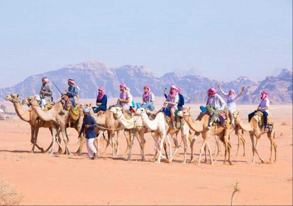 Отель Bedouin Adventure & Tours Вади-Рам Экстерьер фото